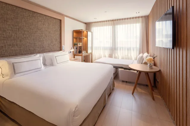 غرفة ديلوكس بسرير مزدوج، Melia Madrid Princesa Hotel 2/8