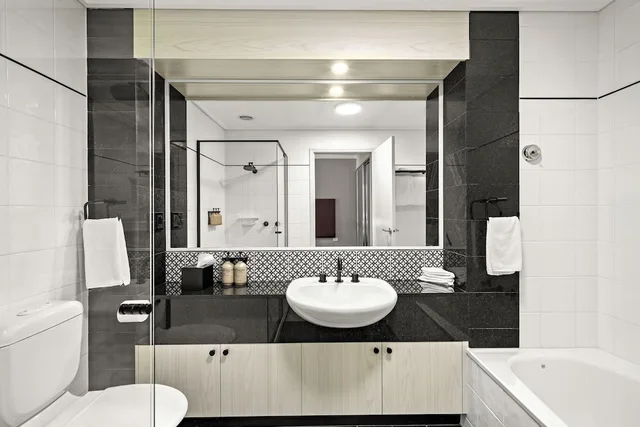 استوديو ديلوكس بسرير كوين، Melbourne City Suites 3/3