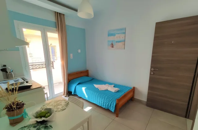 غرفة ديلوكس بسرير مزدوج، Kostas Apartments 10/10