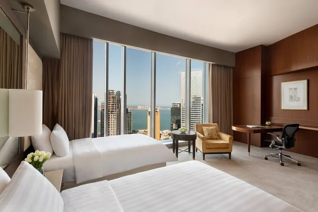 غرفة تنفيذية بسريرين منفصلين، Jw Marriott Marquis City Center 1/4