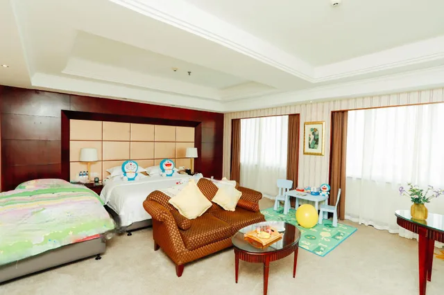 غرفة عائلية، Huafang Jinling International Hotel Zhangjiagang 1/4