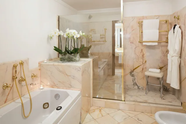 جناح بسرير كينج وسريرين منفصلين، Starhotels Du Parc 7/11