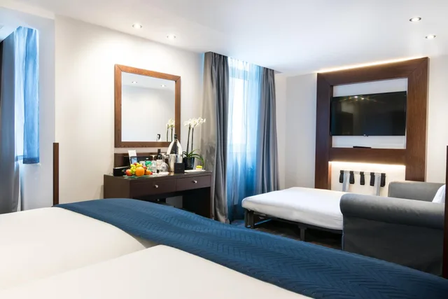 غرفة ديلوكس ثلاثية بسرير مزدوج، Montcalm Chilworth Townhouse, Paddington 9/10