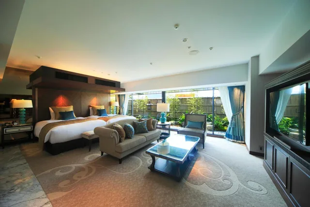 Garden Suite, 2 Double Beds، Kyoto Century Hotel 1/1