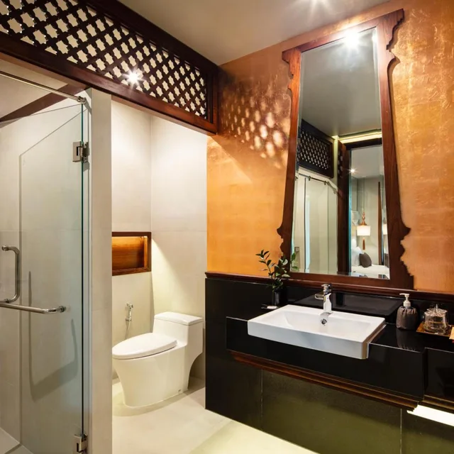 غرفة ديلوكس بسرير مزدوج في الملحق، Ratilanna Riverside Spa Resort Chiang Mai 1/6