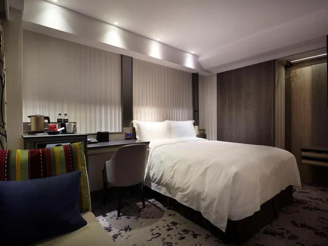غرفة ديلوكس بسرير مزدوج بشرفة، Tango Inn Taipei Ximen 4/10