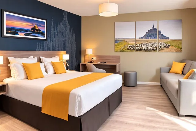 غرفة عائلية، Hotel Les 13 Assiettes 2/4