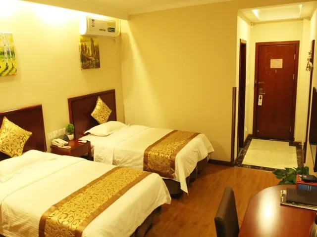 غرفة بسريرين منفصلين، Greentree Inn Zhangjiakou Xiahuayuan District Xinchen Road Express Hotel 1/4