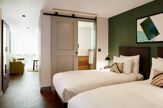جناح بسريرين منفصلين بغرفة نوم واحدة، Residence Inn By Marriott London Kensington 2/4