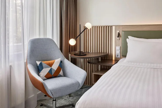 غرفة بسريرين منفصلين بإطلالة، Courtyard by Marriott Dortmund 2/4