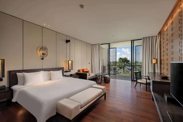 غرفة ديلوكس بإطلالة على المسبح، Radisson Blu Bali Uluwatu 3/8