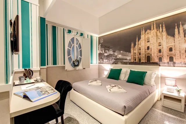 غرفة سوبيريور ثلاثية بسرير كوين وسرير فردي، Grand Tour Roma Guest House 3/6