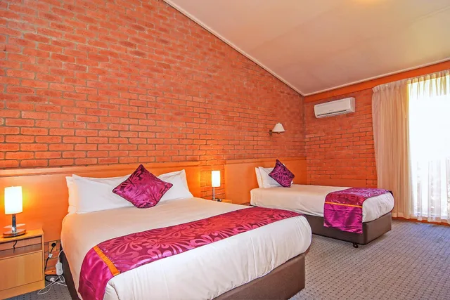 غرفة بسريرين منفصلين لذوي الإعاقة، Main Lead Ballarat Motel 1/1
