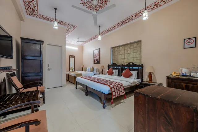 غرفة عائلية، SURYAA VILLA JAIPUR A CLASSIC HERITAGE HOTEL 10/10