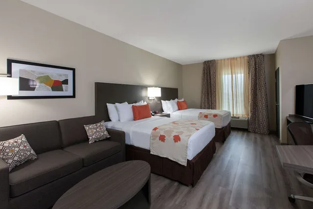 جناح استوديو بسريرين مزدوجين، Hawthorn Suites By Wyndham Odessa 1/2