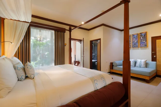 Cottage, Suite, Twin Beds, Garden View، Kuta Seaview Beach Resort 8/10