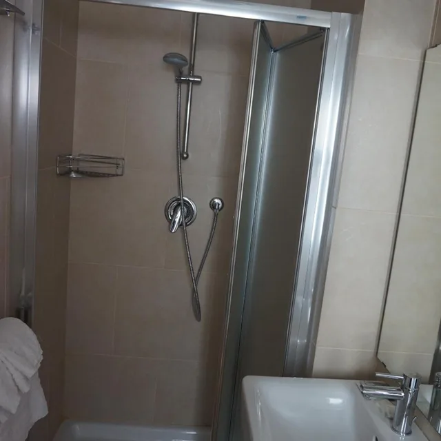 غرفة بسرير مزدوج أو سريرين منفصلين، Hotel Aurora 5/5