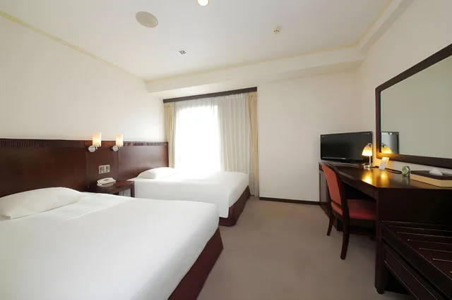 غرفة اقتصادية بسريرين مزدوجين، Libre Garden Hotel 1/1