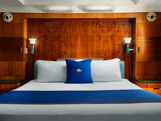 كابينة عائلية بسرير كينج وسرير فردي، The Queen Mary 3/7