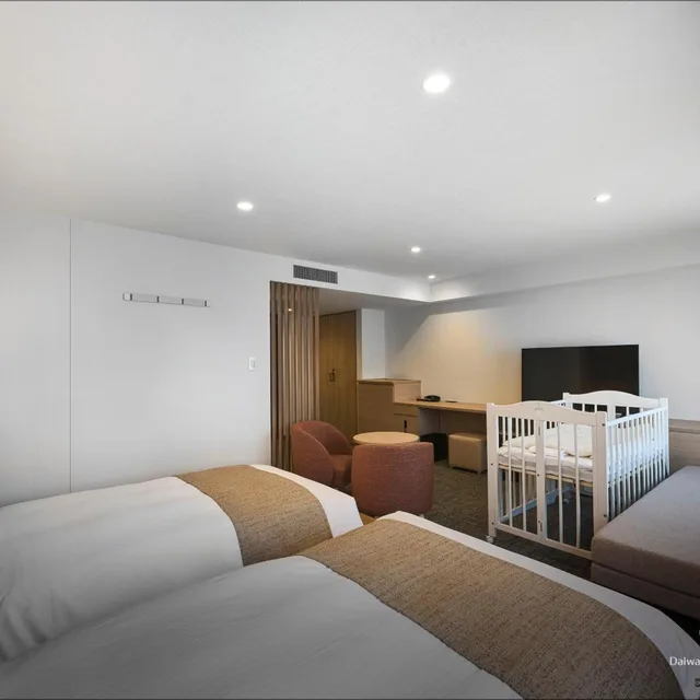 غرفة بسريرين منفصلين، Daiwa Roynet Hotel 1/2