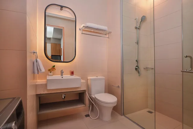 شقة ديلوكس بغرفتي نوم، Citadines Gatot Subroto Jakarta 9/10