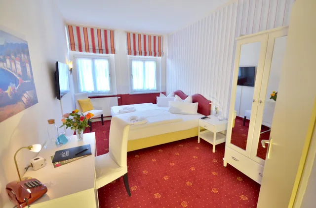 غرفة اقتصادية بسرير مزدوج، Flair Hotel Alt Connewitz 2/2
