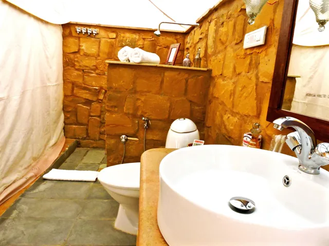 خيمة ديلوكس بسريرين منفصلين بغرفة نوم واحدة، Damodra Desert Camp 4/5