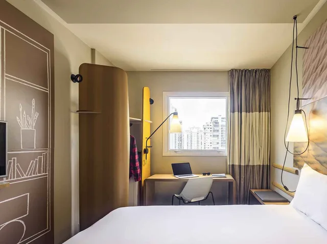 غرفة قياسية بسريرين منفصلين، Ibis Sao Paulo Ibirapuera 3/7