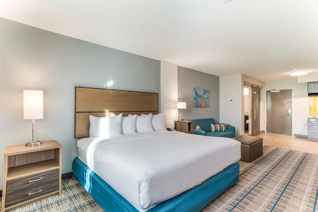 جناح بسرير كينج بغرفة نوم واحدة مع أريكة لذوي الإعاقة، MainStay Suites Murfreesboro, TN 3/4