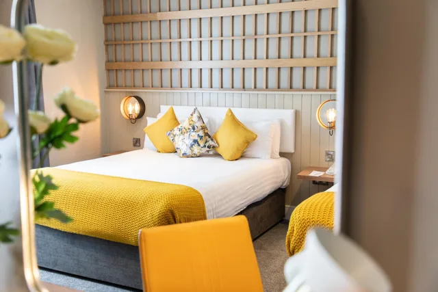 غرفة بسرير مزدوج أو سريرين منفصلين، Hotel Doolin 7/10