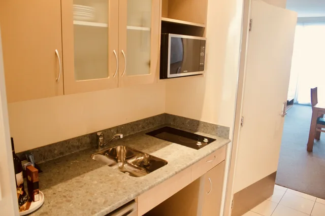 Spa, Executive, Suite, Queen Bed, Ocean View, Sofa, The Nautilus Napier 2/3
