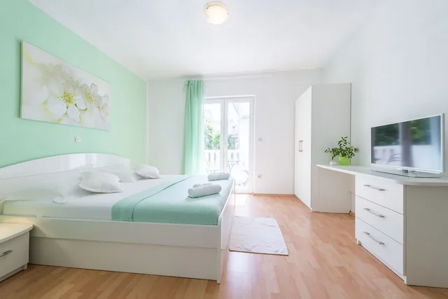 استوديو بإطلالة على الحديقة، Apartmani Nikolina 5/9