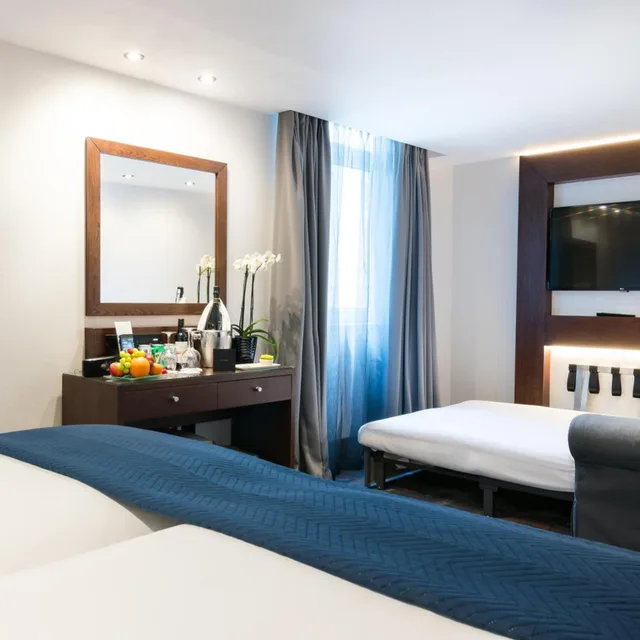 غرفة ديلوكس ثلاثية بسرير مزدوج، Montcalm Chilworth Townhouse, Paddington 8/10