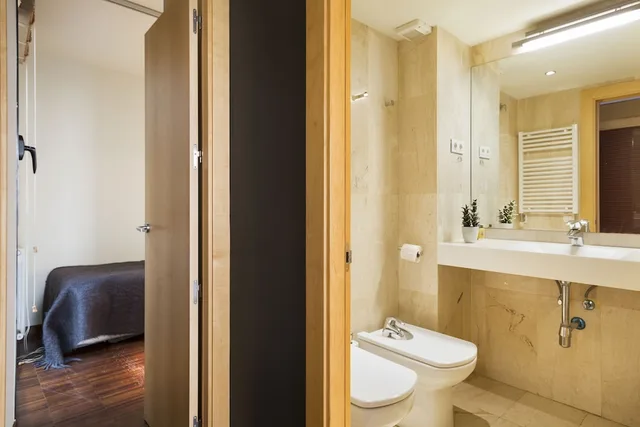 شقة بسرير مزدوج وسريرين منفصلين بشرفة بغرفتي نوم، My Space Barcelona Executive Apartments 6/8
