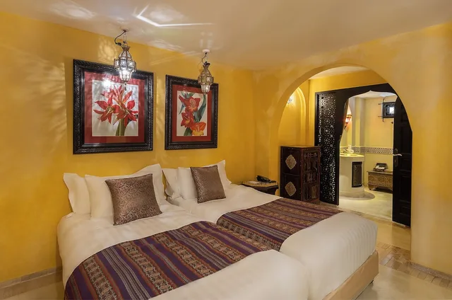 2 Bedrooms, Villa, King and Twin Beds, Beach Front، Villa Maroc Resort 1/2