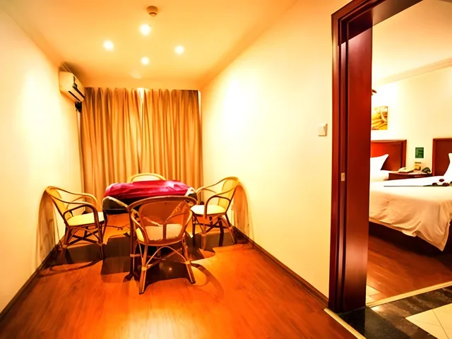 جناح ثلاثي بسريرين منفصلين، Greentree Inn Lianyungang Guanyun Wenzhou Shangmaocheng Express Hotel 1/1
