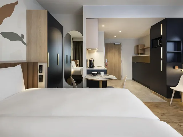 Elegant, Studio, 4 Beds, Aparthotel Adagio Access Brussels Delta 3/10