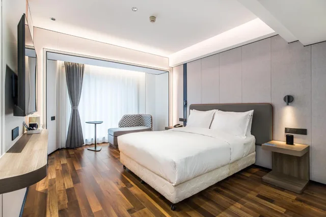 غرفة قياسية بسرير كينج وسرير كوين، HOLIDAY INN EXPRESS CHENGDE DOWNTOWN 5/9