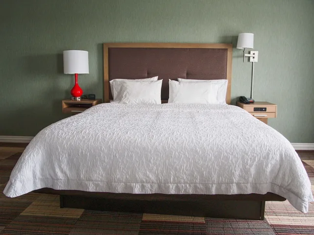 غرفة بسرير كينج للمدخنين، Hampton Inn Suites Moore Ok 1/5