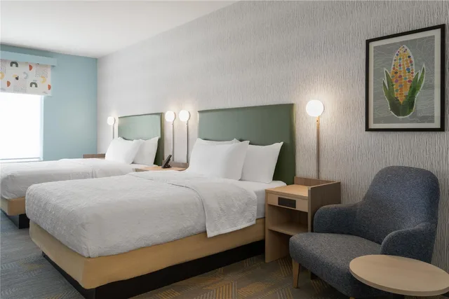 جناح استوديو بسريرين كوين بحوض استحمام لذوي الإعاقة، Home2 Suites by Hilton Kearney 3/7