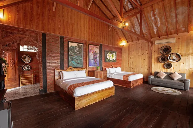 جناح بسريرين مع أريكة، RAJAKLANA Resort Villa and Spa 2/2