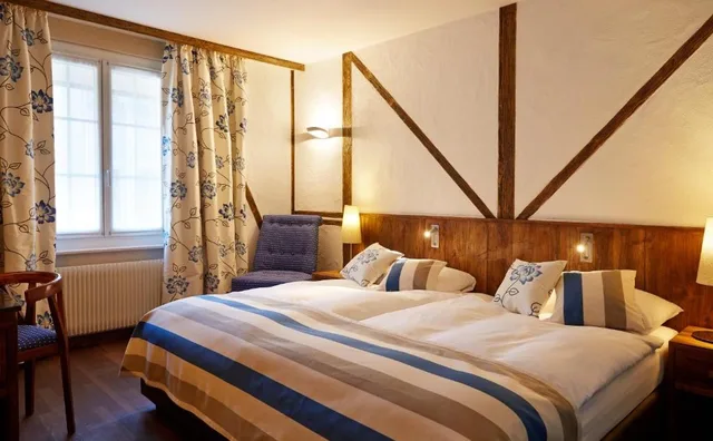 غرفة بريميوم بسريرين منفصلين، Hotel Adler Zurich 2/3