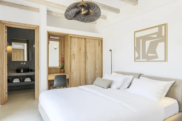 فيلا حصرية بسريرين منفصلين وسريرين كينج مع أريكة، Nasta Intentional Living Mykonos 3/10