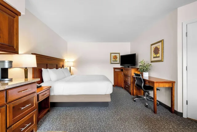 غرفة قياسية بسرير كينج بإطلالة على النهر بمطبخ صغير، Best Western Driftwood Inn 1/6