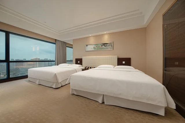 Room, 2 Double Beds, City View, Four Points By Sheraton Hangzhou 4/7