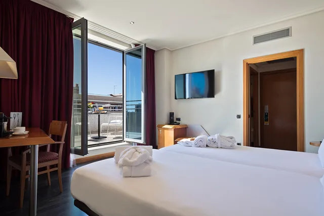 غرفة تنفيذية بسرير مزدوج، Abba Sants Hotel 3/7