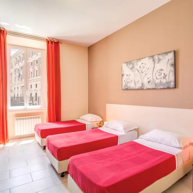 غرفة ثلاثية، Hotel Mosaic Central Rome 1/10