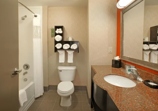 غرفة كلاسيكية بسرير كينج، Hampton Inn & Suites Richmond/Glenside 8/9