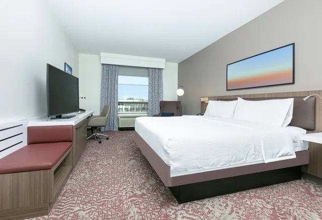 غرفة بسرير كينج لذوي الإعاقة، Hilton Garden Inn Dallas/Arlington 1/6