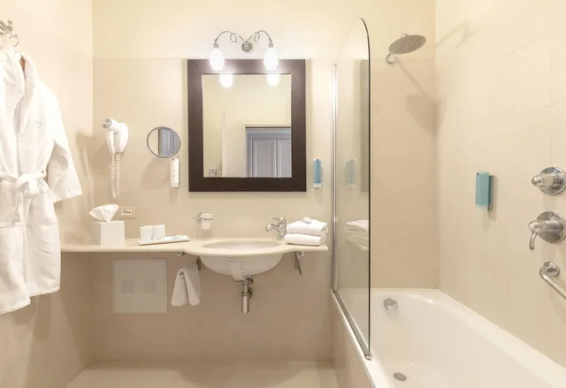 غرفة سوبيريور بسرير كوين، Villa Rosa Hotel 3/3